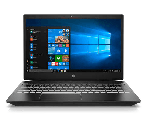 Laptop displaying the trading platform